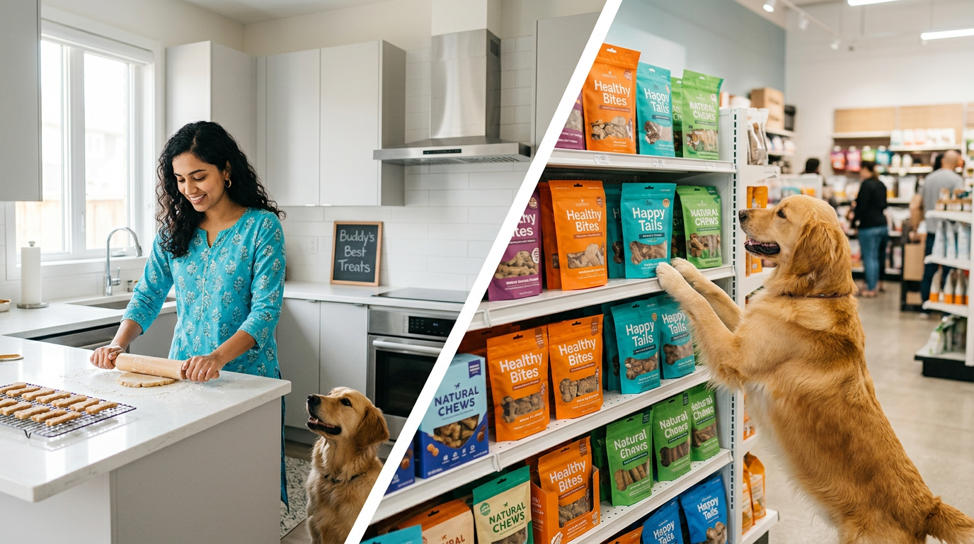 Homemade vs Store-Bought Pet Treats