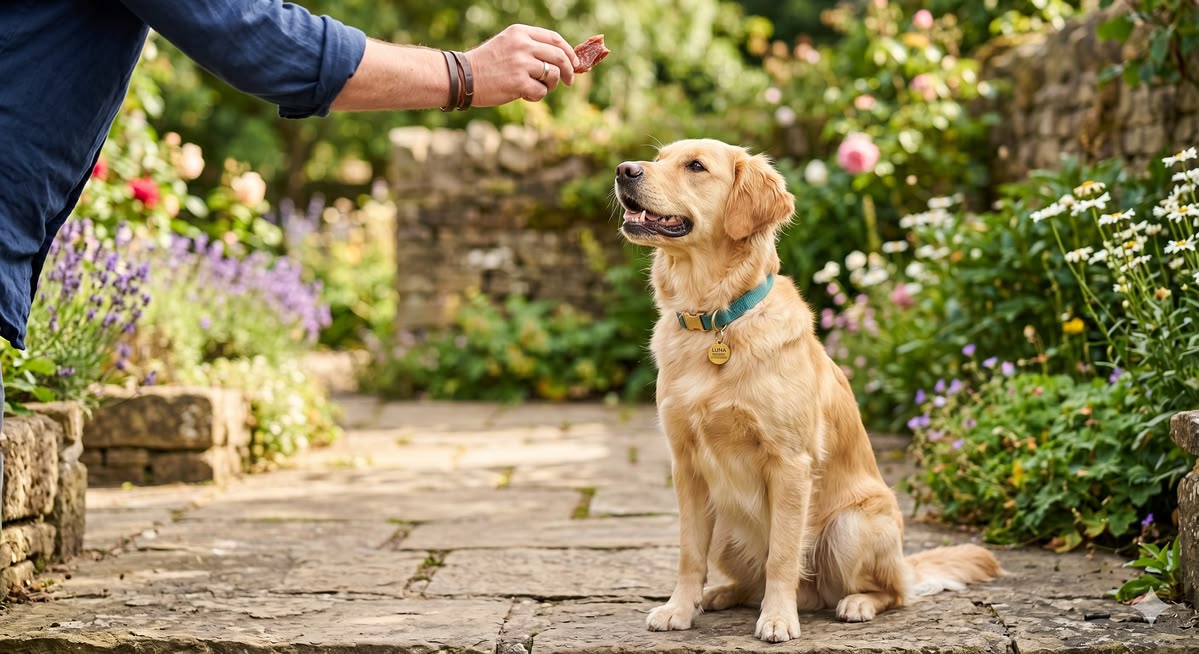 Professional dog training service