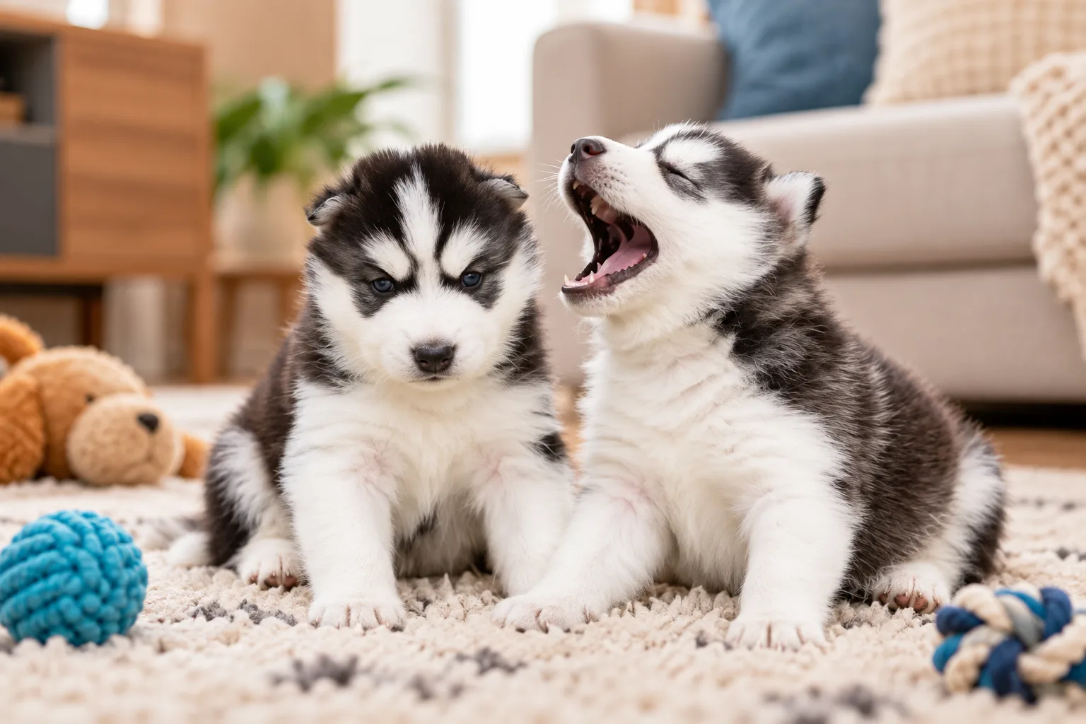 Siberian Husky grooming