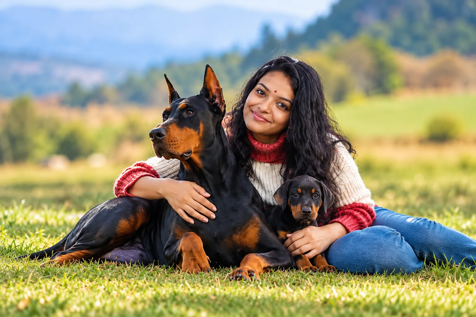 Doberman grooming