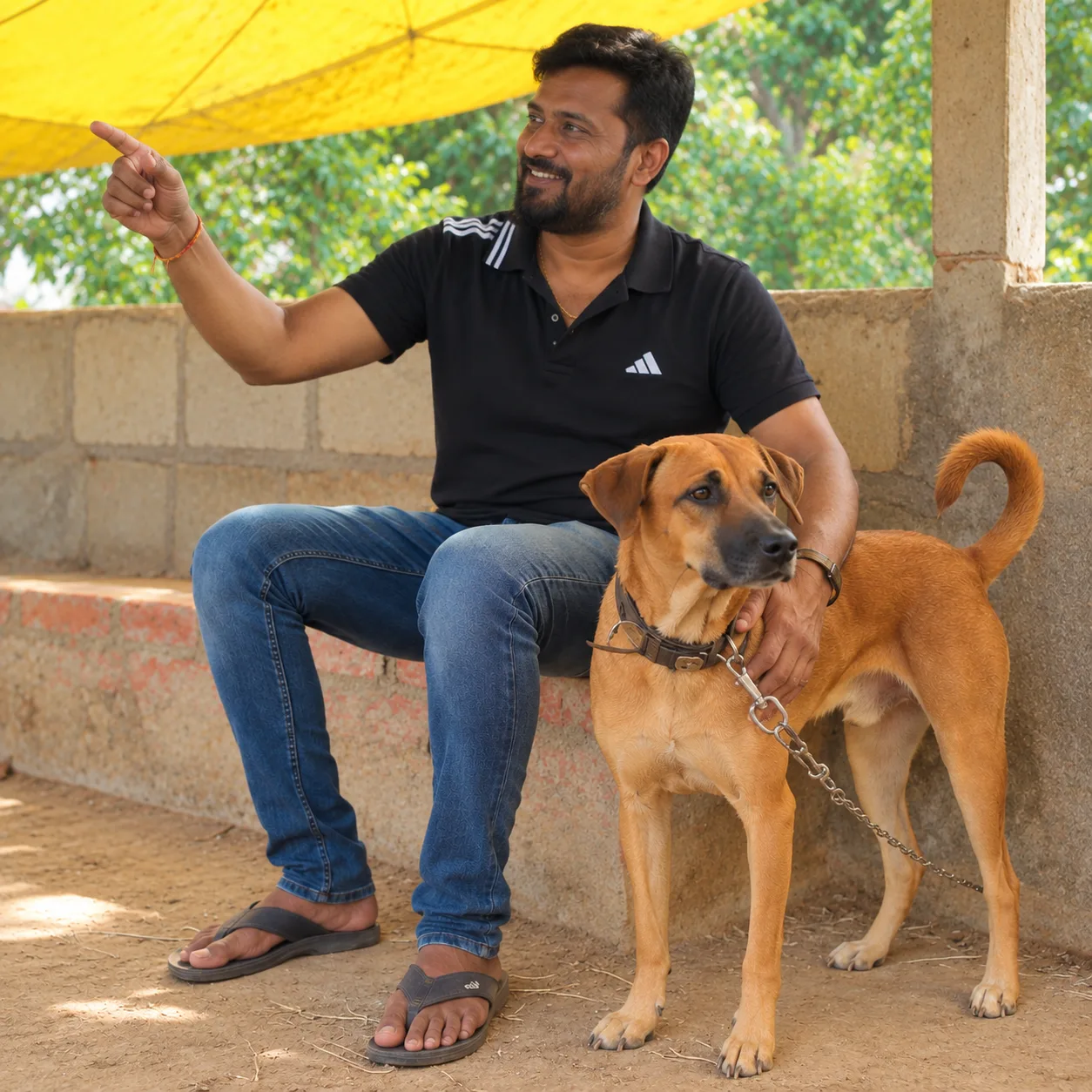 Kombai grooming