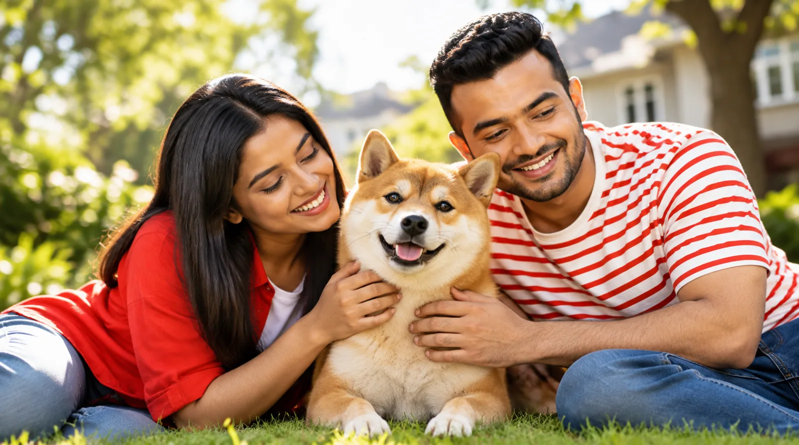 Shiba Inu grooming